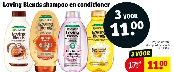 Aanbieding: Loving Blends shampoo en conditioner