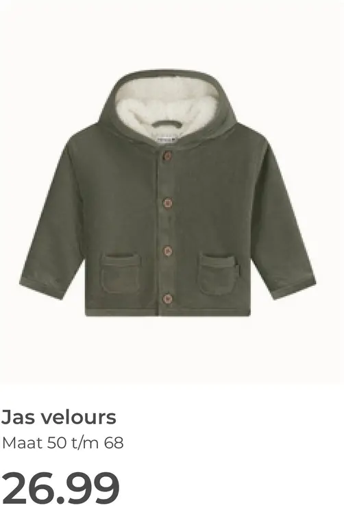Aanbieding: Jas velours
