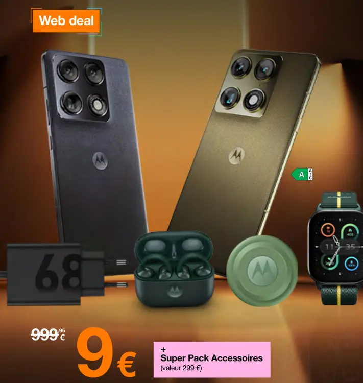Offre: Motorola Phones with Accessories