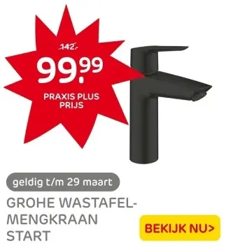 Aanbieding: Wastafel-mengkraan start