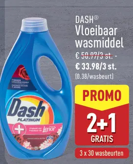 Aanbieding: DASH® Vloeibaar wasmiddel