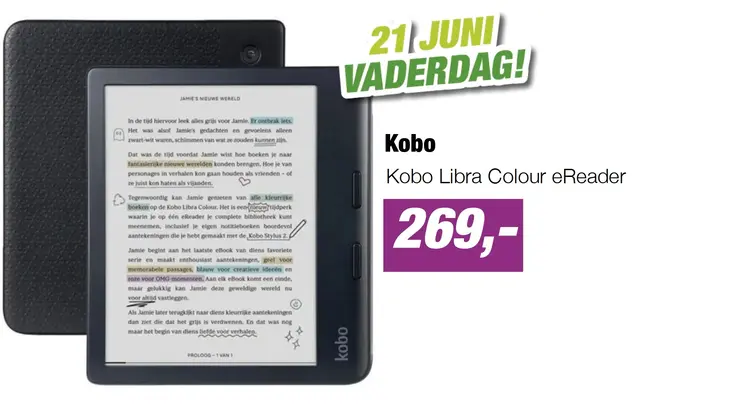 Aanbieding: Kobo Libra Colour eReader