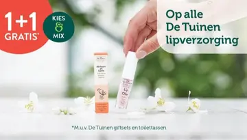 Aanbieding: De Tuinen lipverzorging