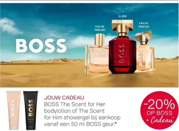 Aanbieding: BOSS The Scent for Her bodylotion of The Scen