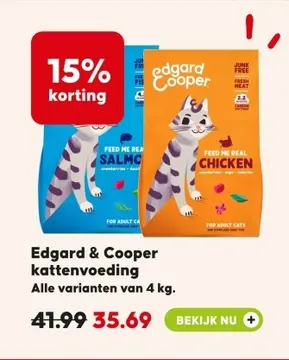 Aanbieding: Kattenvoeding 4 kg
