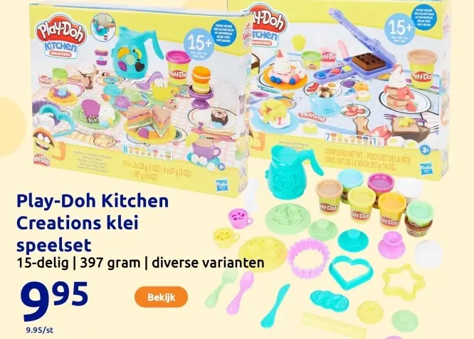 Aanbieding: Play-Doh Kitchen Creations klei speelset