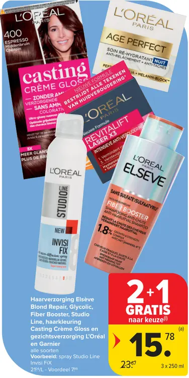 Aanbieding: Haarverzorging