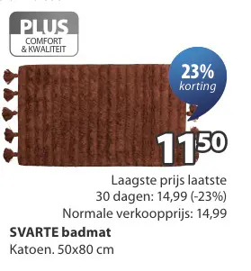 Aanbieding: badmat