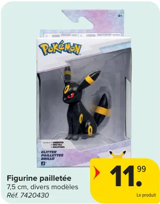 Offre: Figurine pailletée