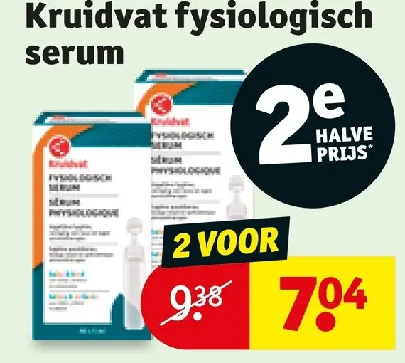 Promotie: Fysiologisch serum