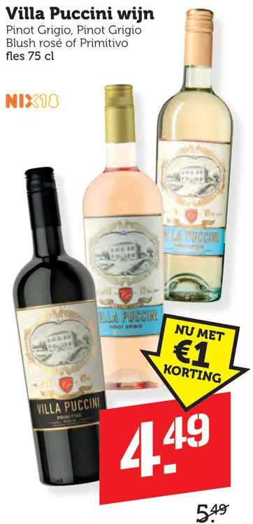 Aanbieding: Villa Puccini Wijn