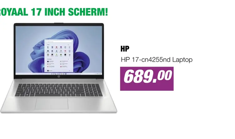 Aanbieding: HP 17-cn4255nd Laptop