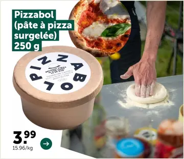 Offre: Pizzabol