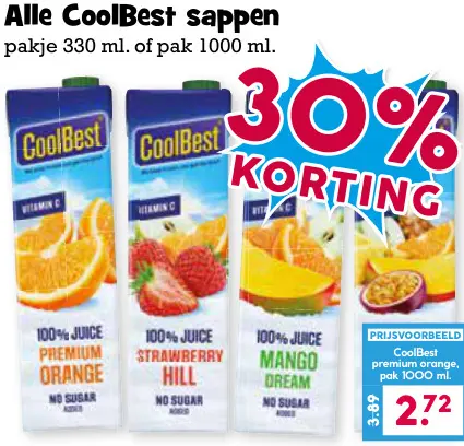 Aanbieding: Sappen