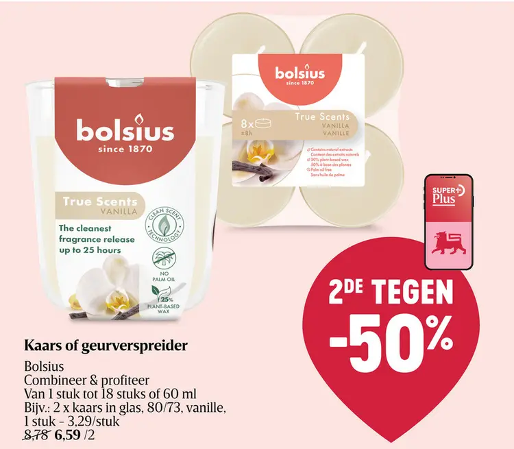 Promotie: Kaars of geurverspreider