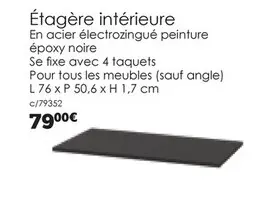 Offre: Étagère intérieure