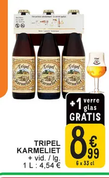 Offre: Tripel karmeliet