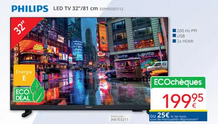 Offre: LED TV 32"/81 cm