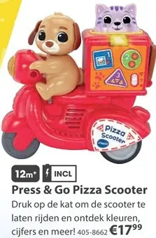 Aanbieding: Press & Go Pizza Scooter