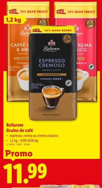 Offre: Grains de café