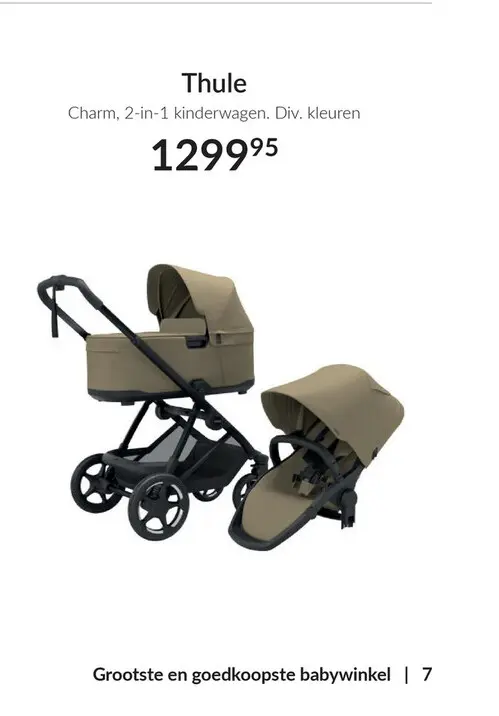 Aanbieding: Charm, 2-in-1 kinderwagen