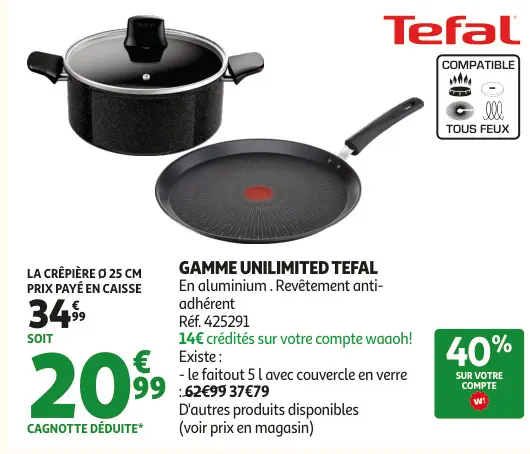 Promotie: La crêpière ø 25 cm