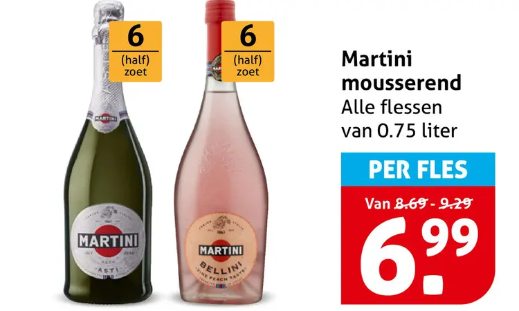 Aanbieding: Martini mousserend