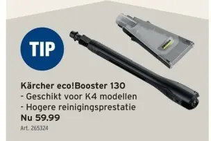Promotie: Kärcher eco!Booster 130