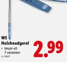 Promotie: Huishoudgerei