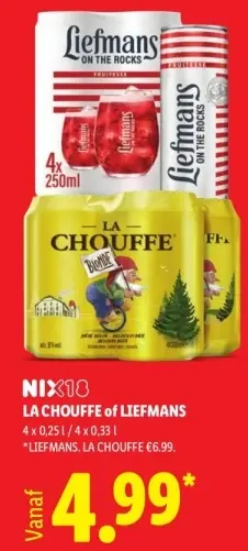 Aanbieding: La Chouffe of Liefmans
