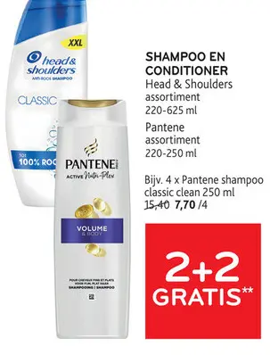 Promotie: Shampoo en Conditioner