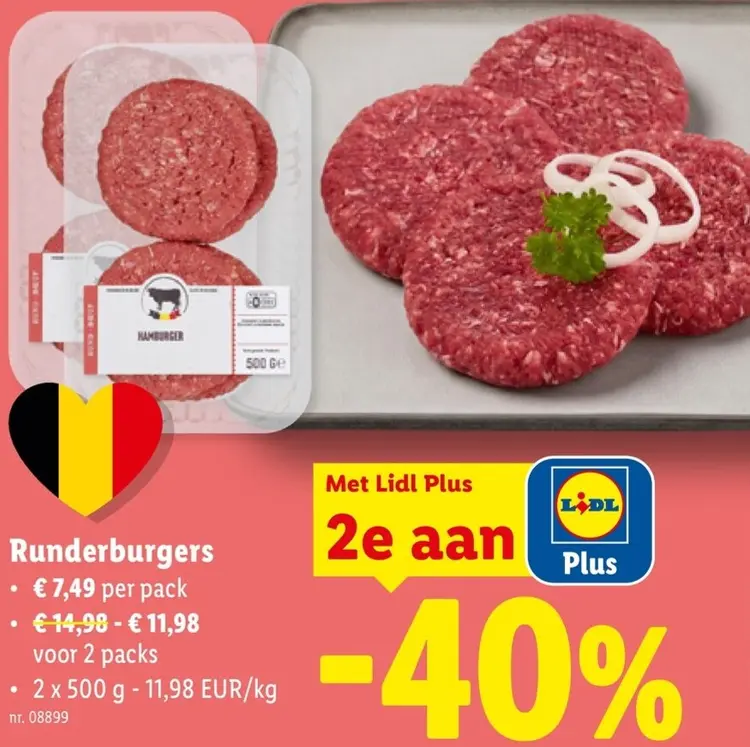 Promotie: Runderburgers