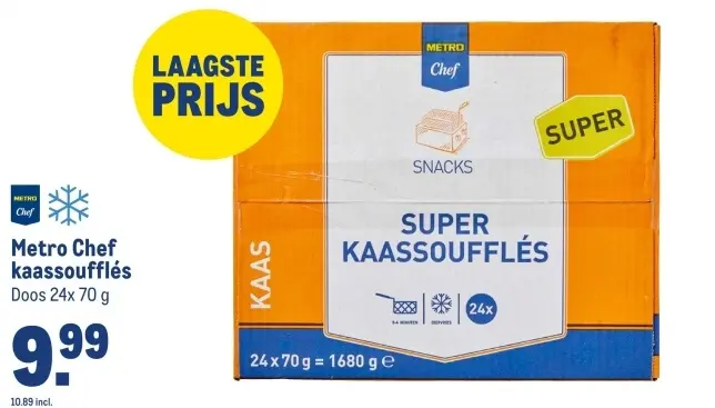 Aanbieding: kaassoufflés