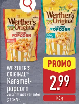 Promotie: Karamel-popcorn