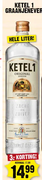 Aanbieding: Ketel 1 graanjenever