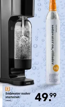 Aanbieding: Sodawater maker starterset