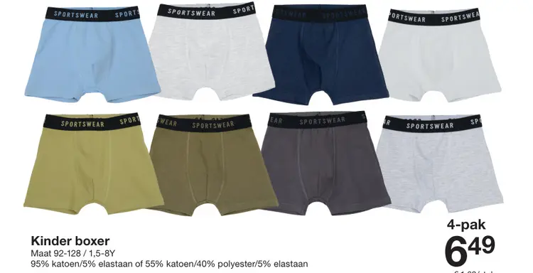 Aanbieding: Kinder boxer