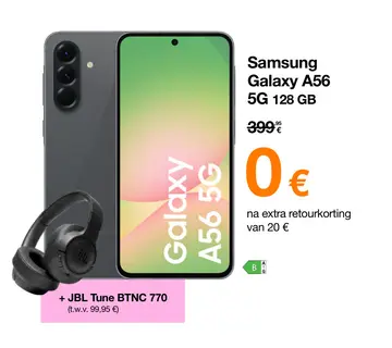 Aanbieding: Samsung Galaxy A56 5G 128 GB