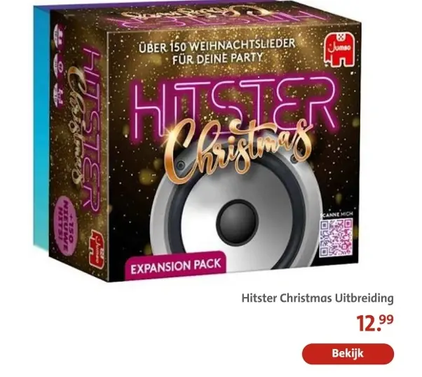 Aanbieding: Hitster Christmas Uitbreiding
