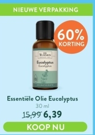 Aanbieding: De Tuinen Eucalyptus Essentiële Olie - 30ml