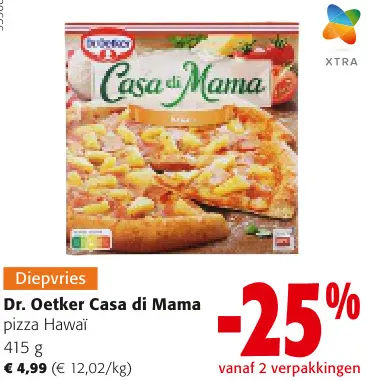 Aanbieding: Casa di Mama Pizza Hawaï