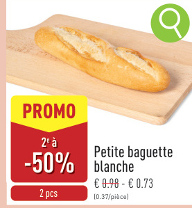 Offre: Petite baguette blanche