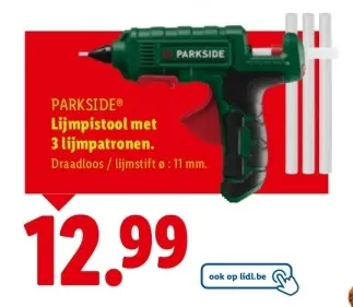 Aanbieding: Lijmpistool
