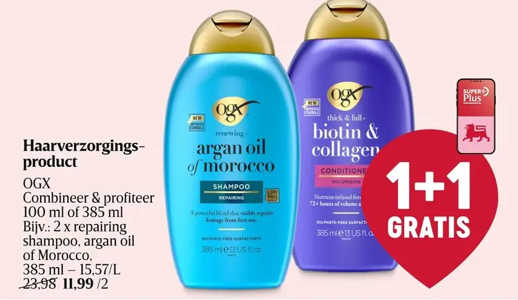 Promotie: Haarverzorgingsproduct