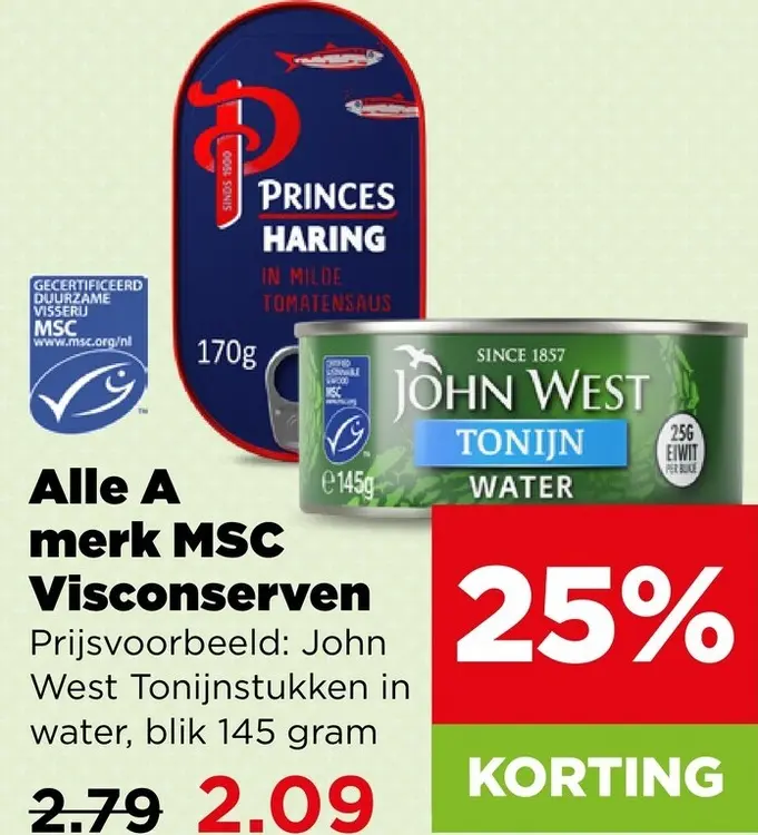 Aanbieding: Visconserven