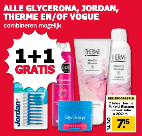 Aanbieding: Alle Glycerona, Jordan, Therme en/of Vogue