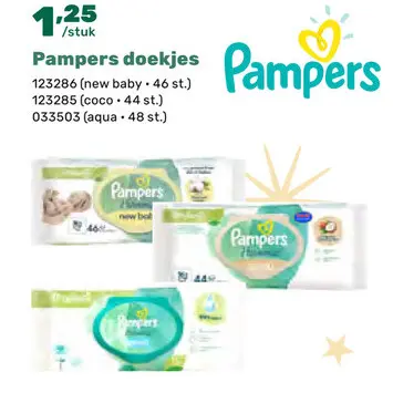 Aanbieding: Pampers doekjes