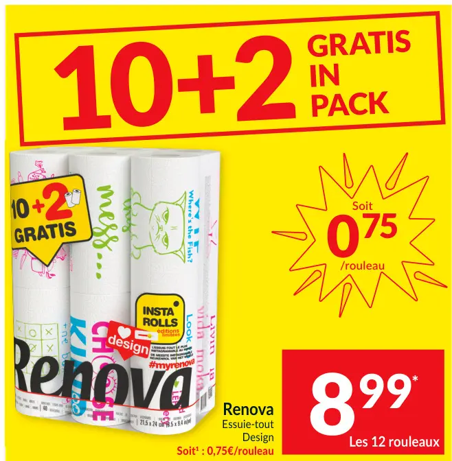 Offre: Essuie-tout Design