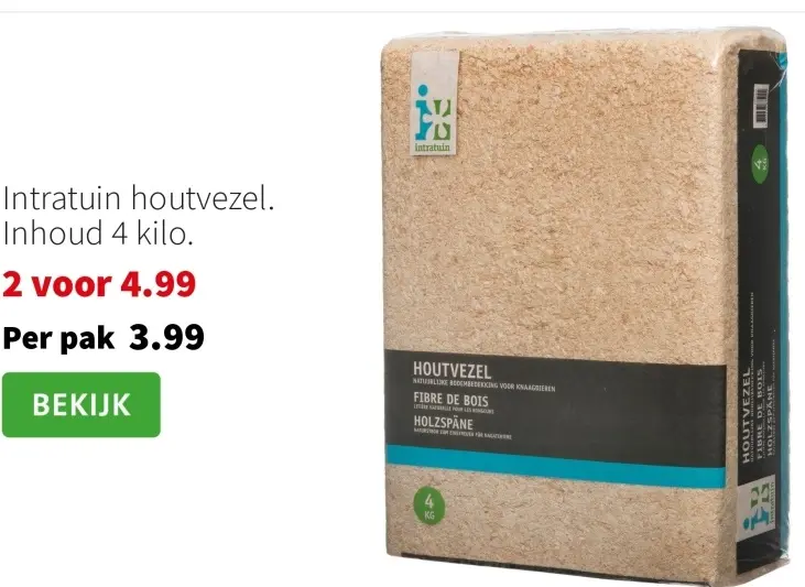 Promotie: houtvezel