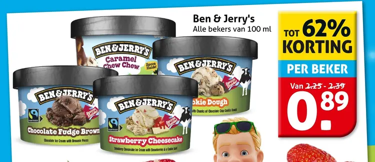 Aanbieding: Ben & Jerry's